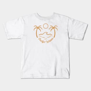 Pacific Waves Kids T-Shirt